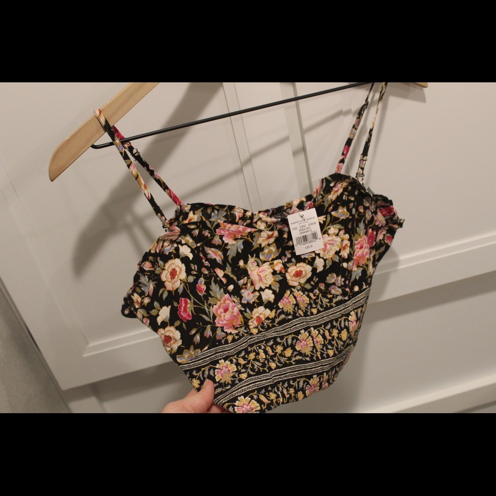 AMERICAN EAGLE CORSET CROP TANK